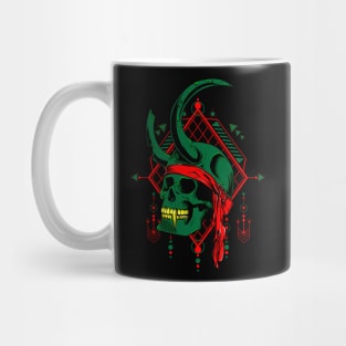 Devil Pirate Skull Mug